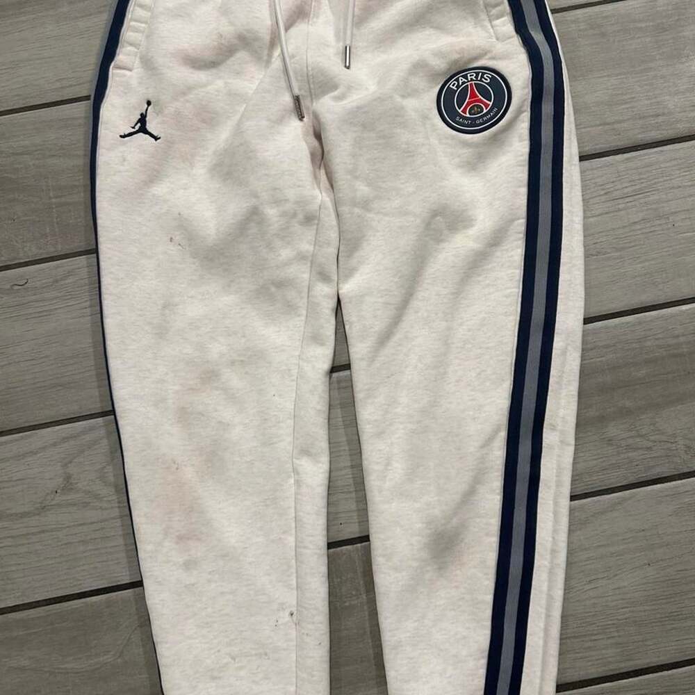 Jordan Paris Saint-Germain PSG Sweatpants Size XS White